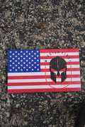 Mission First – American Flag Patch | Flat | Limited Edition 3×5