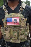 Mission First – American Flag Patch | Hi Vis | Limited Edition 3×5